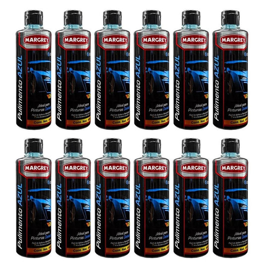 Pulimento Azul Margrey 500 ml Abrillantador Caja 12 Piezas - Flash Sales